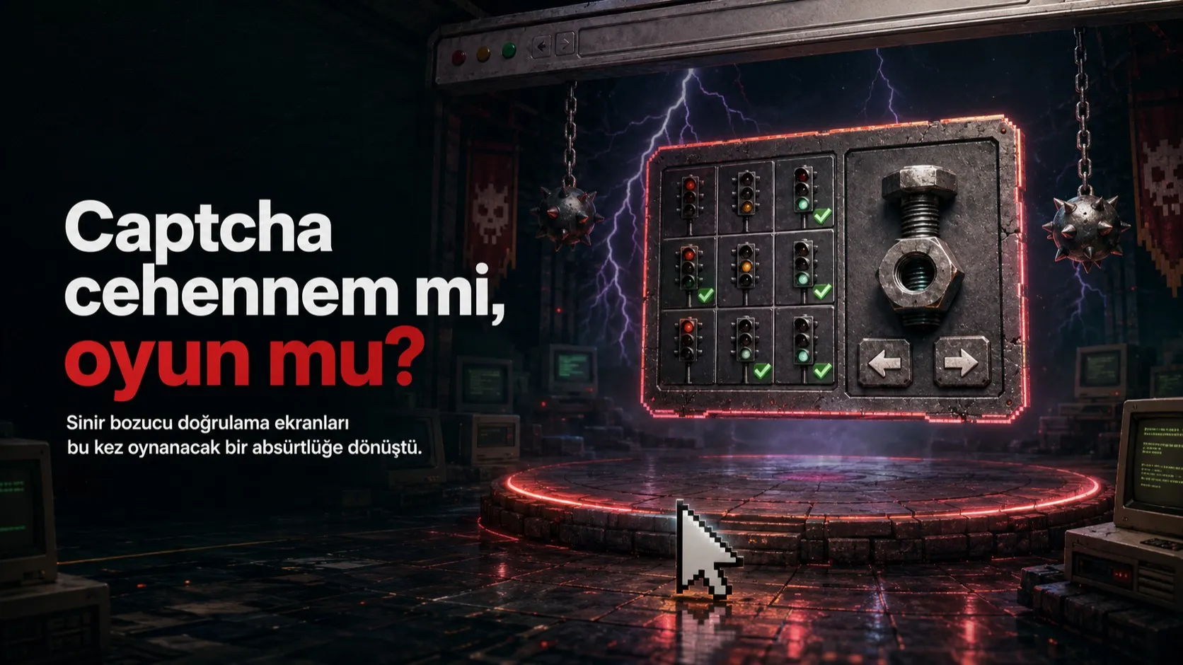 CAPTCHA Hell, İnternetin Doğrulama Testlerini Bir Macera Oyununa Dönüştürüyor