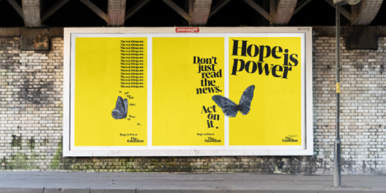 The Guardian’ın İlham Veren Yeni Kampanyası: Hope Is Power