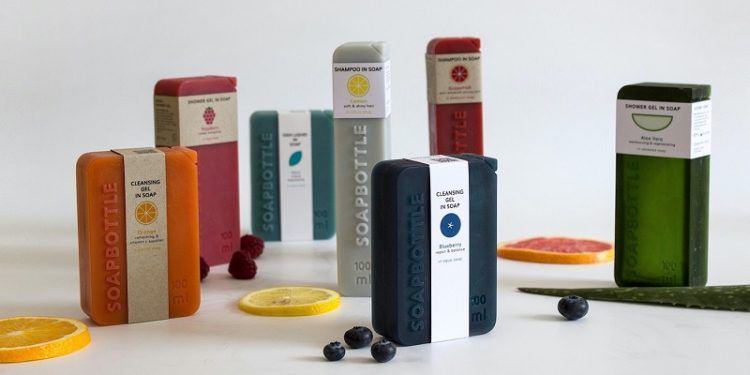 Sabundan Yapılmış Sabun Şişesi: Soapbottle