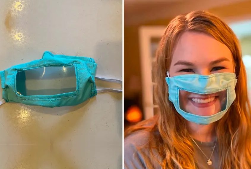 İşitme Engelliler İçin Tasarlanan Maske