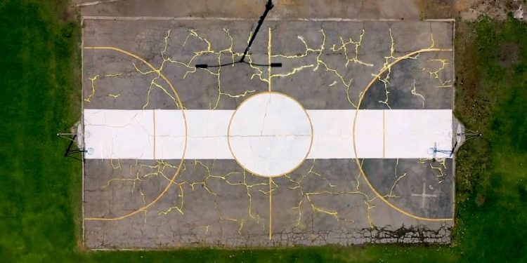 Kintsugi: Altın Tozu Dökülerek Onarılan Basketbol Sahası