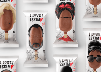 Ünlü Karakterlerin Ambalajında Yer Aldığı Dondurma