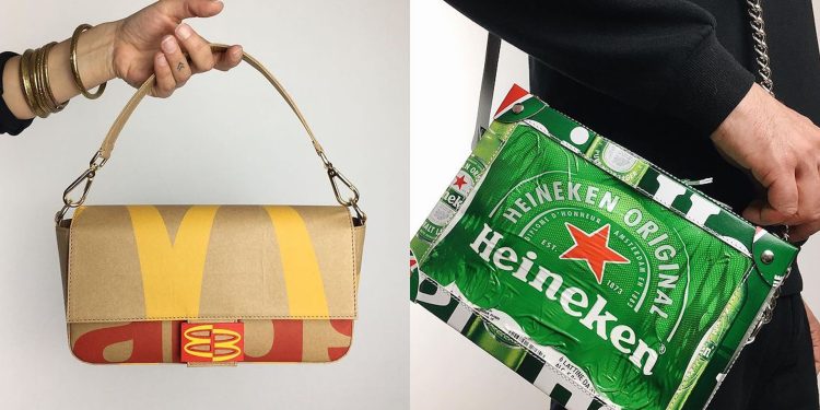 Geri Dönüştürülen Ambalajlardan Tasarlanan Sıra Dışı Çantalar