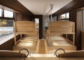 Japonya’da Kullanılmayan Otobüsler Gezici Saunalara Dönüştürülüyor
