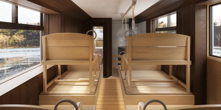 Japonya’da Kullanılmayan Otobüsler Gezici Saunalara Dönüştürülüyor