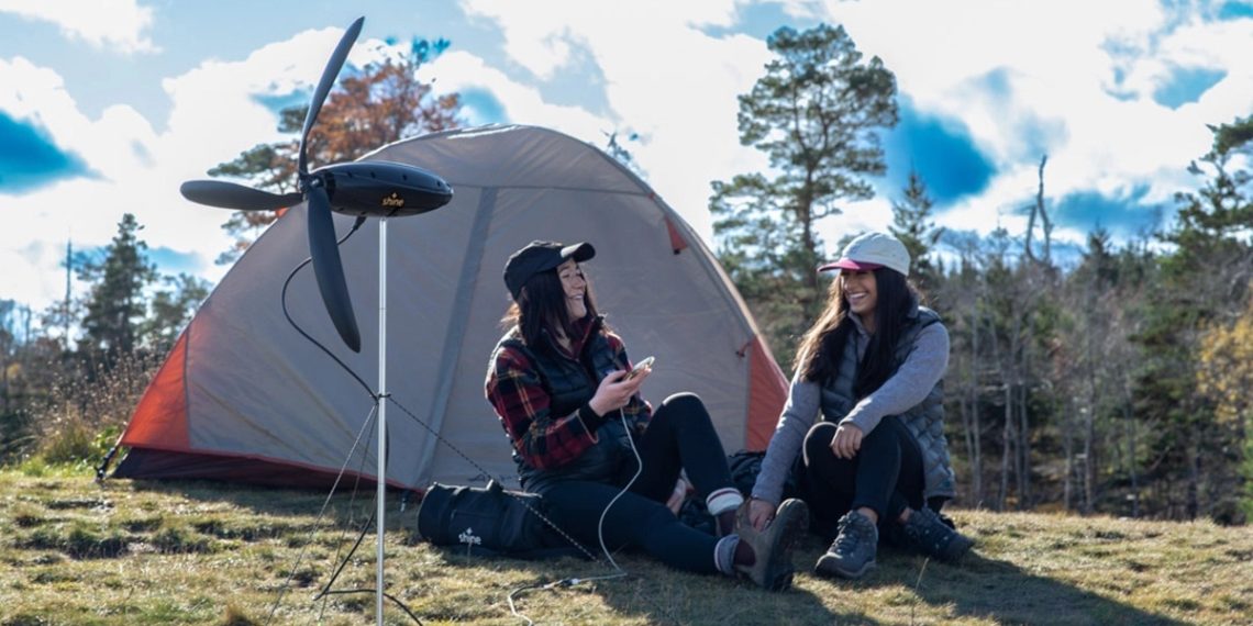 Portatif ve Katlanabilir Rüzgar Türbini: Shine