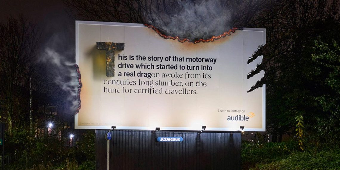 Audible’ın Büyülü Panoları: Ejderhalar, Uzay Gemileri ve Soygunlarla Hikayelerin Büyüsü!
