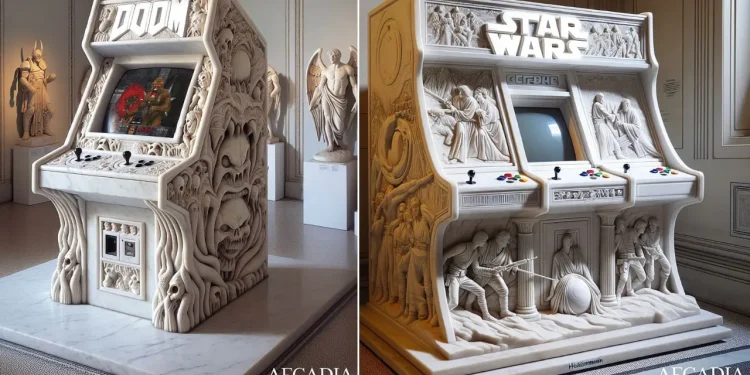 Efsane Arcade Oyunlarını Sanatla Buluşturan Yapay Zeka Harikası!