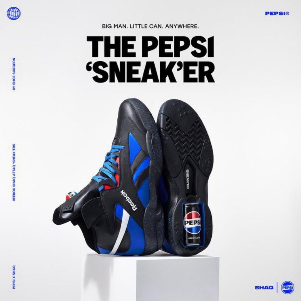 Pepsi Sneaker: Ayakkabında Mini Pepsi Taşı!
