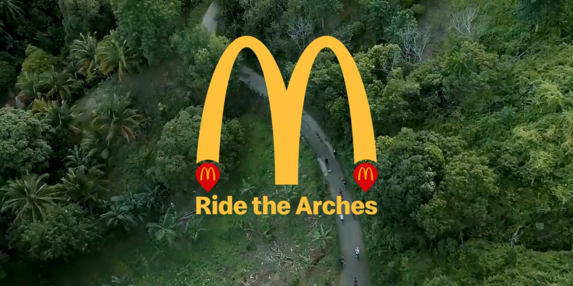 McDonald’s Filipinler’de Bisikletçiler İçin ‘Ride the Arches’ Hareketini Başlattı